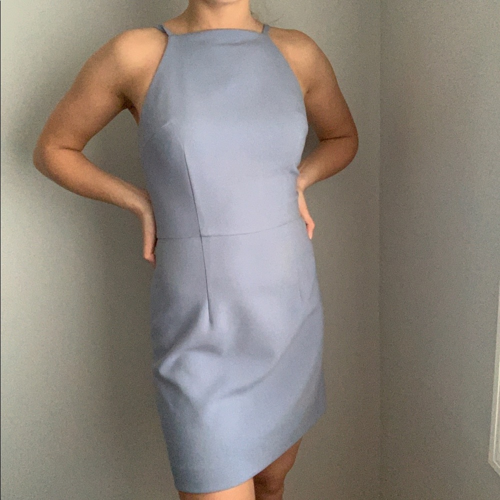French Connections Light Blue Formal Dress